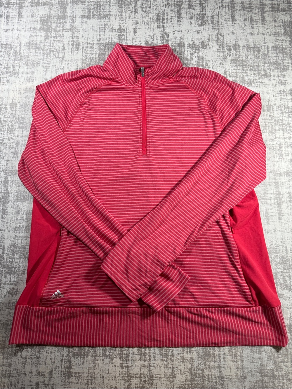 Adidas Golf Women's Rangewear Half-Zip Long Sleeve Top Size XL 25.5 X22 PTP